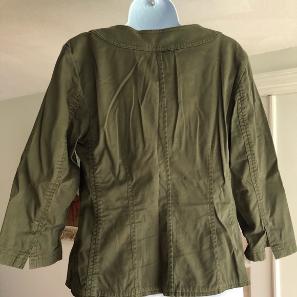 🖐 J. Jill Button Down Blazer - Picture 4 of 7